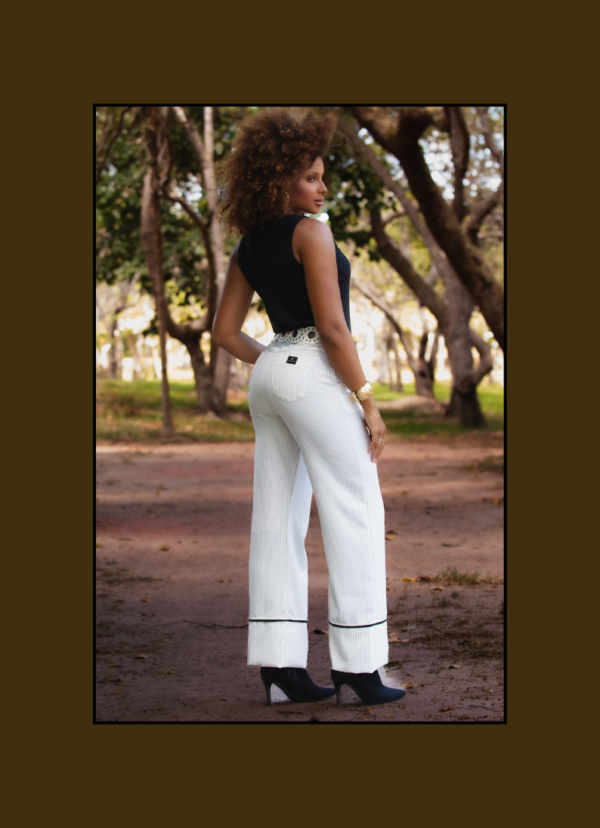 CALÇA PANTALONA LISTRAS