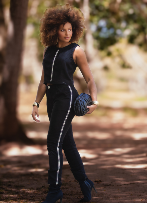 BLUSA LINHO DET. TEXTIL