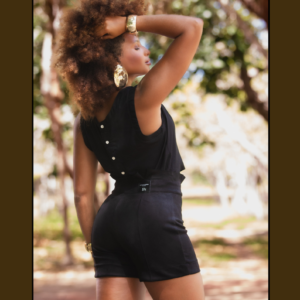 BLUSA LINHO DET. TEXTIL