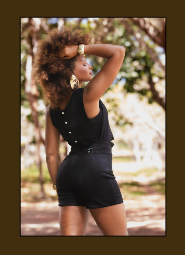 SHORT VELUDO PRETO - Image 2